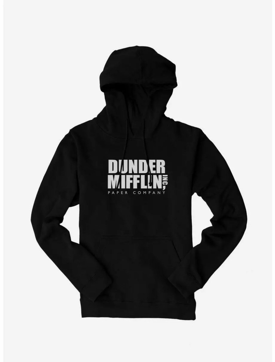 Hoodies * | Boxlunch The Office Dunder Mifflin Logo Hoodie