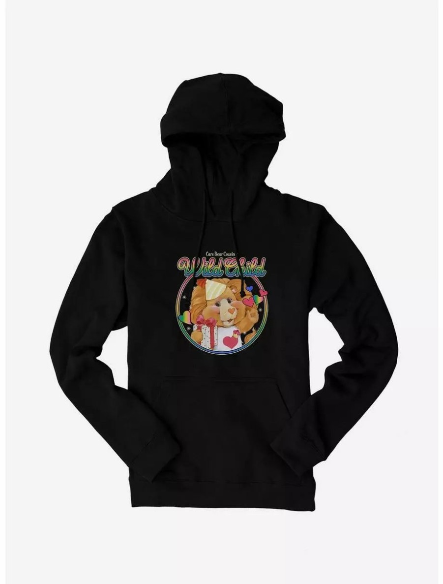 Hoodies * | Boxlunch Care Bear Cousins Brave Heart Lion Wild Child Hoodie