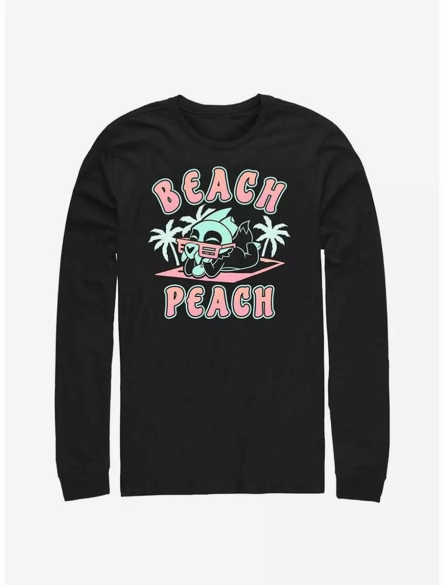 Long Sleeves * | Boxlunch Disney The Owl House Beach Peach Long-Sleeve T-Shirt