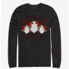 Long Sleeves * | Boxlunch Star Wars A-Porg-Able Long-Sleeve T-Shirt