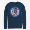 Long Sleeves * | Boxlunch Disney Kingdom Hearts Stained Glass Sora Long-Sleeve T-Shirt