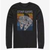 Long Sleeves * | Boxlunch Star Wars Falcon Colors Two Long-Sleeve T-Shirt