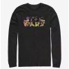 Long Sleeves * | Boxlunch Star Wars Logo Poster Colors Long-Sleeve T-Shirt