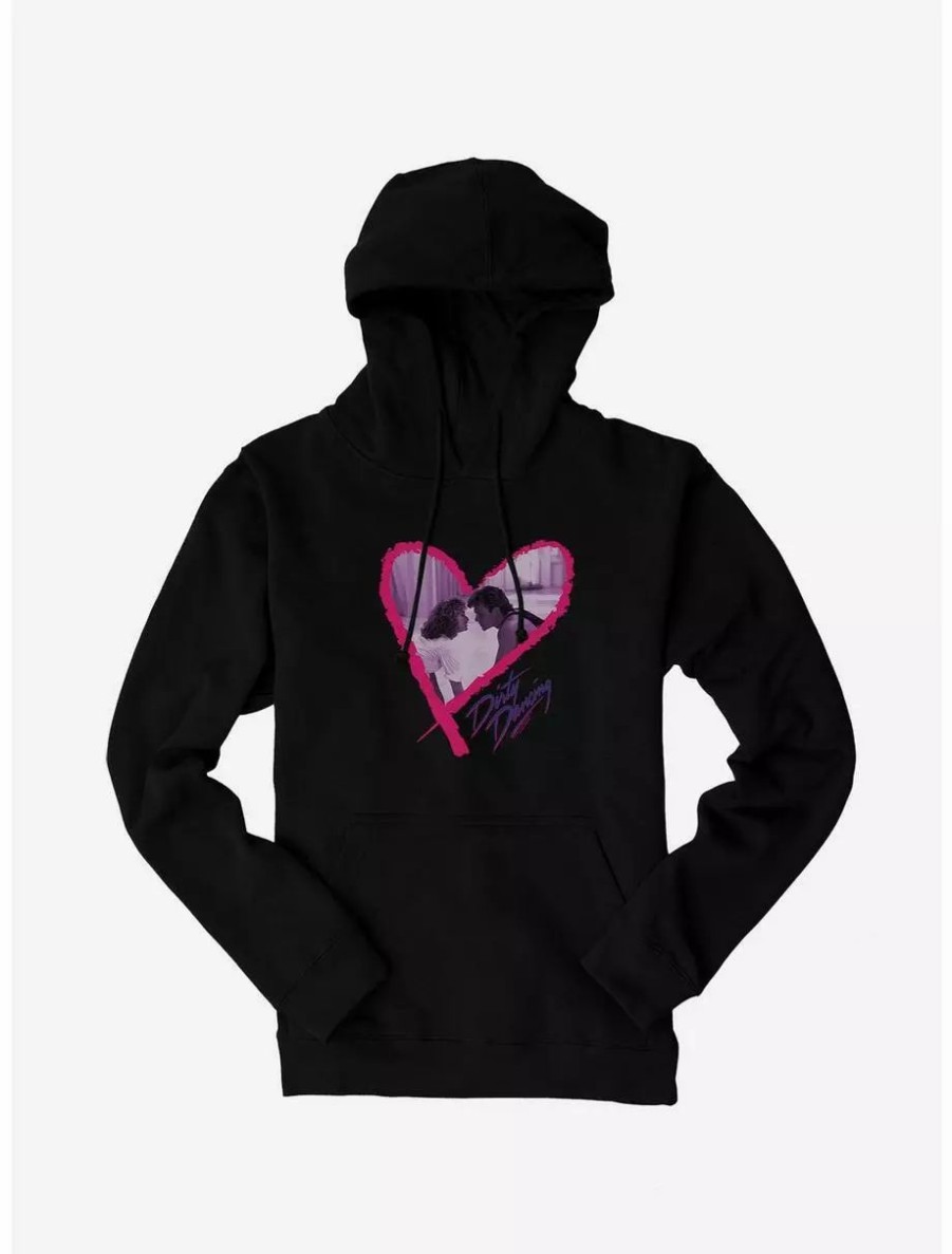 Hoodies * | Boxlunch Dirty Dancing Johnny And Baby Heart Hoodie