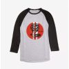 Long Sleeves * | Boxlunch Cobra Kai Snake Bite Raglan