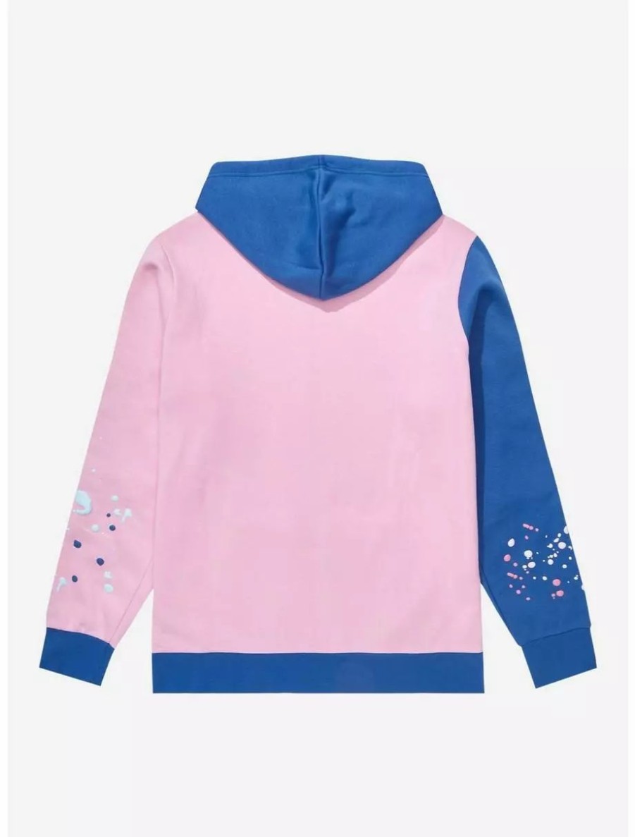 Hoodies * | Disney Sleeping Beauty Fairies Color Block Zippered Hoodie Boxlunch Exclusive